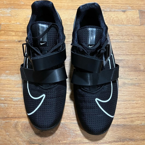 Nike Romaleos 4 Weightlifting Shoes (12) - Black - Picture 5 of 6